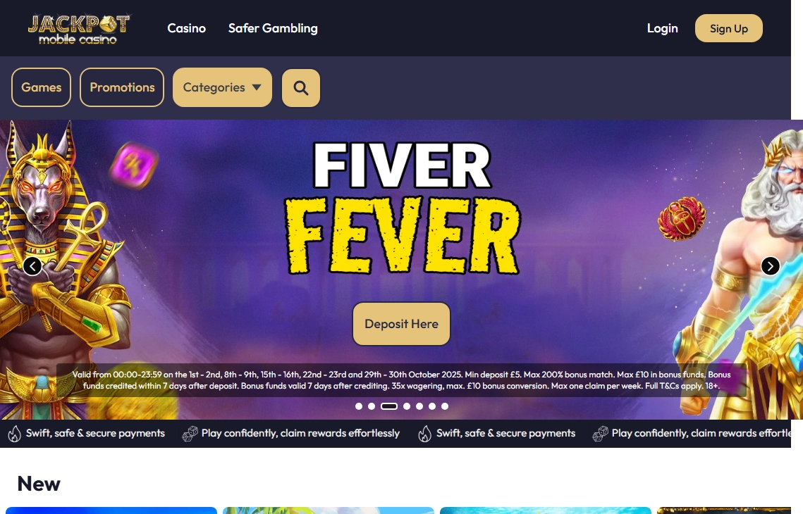 Jackpot Mobile Casino